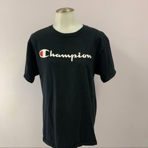 Champion black top.